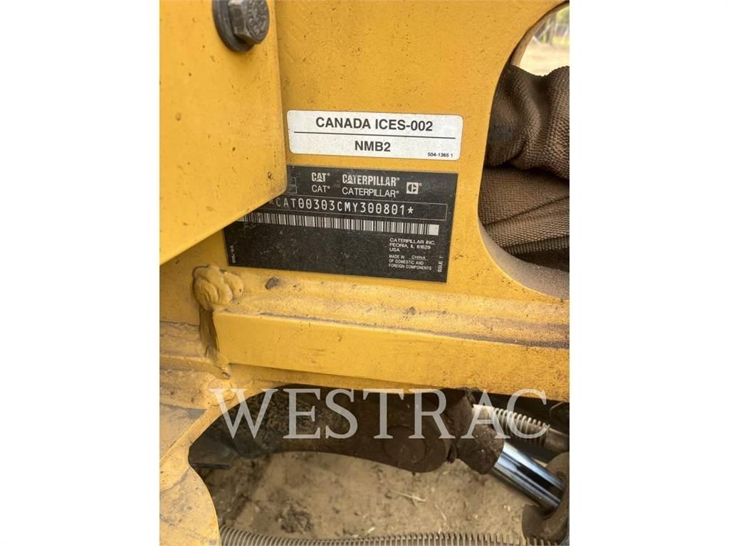 CAT 303 Міні-екскаватори < 7т