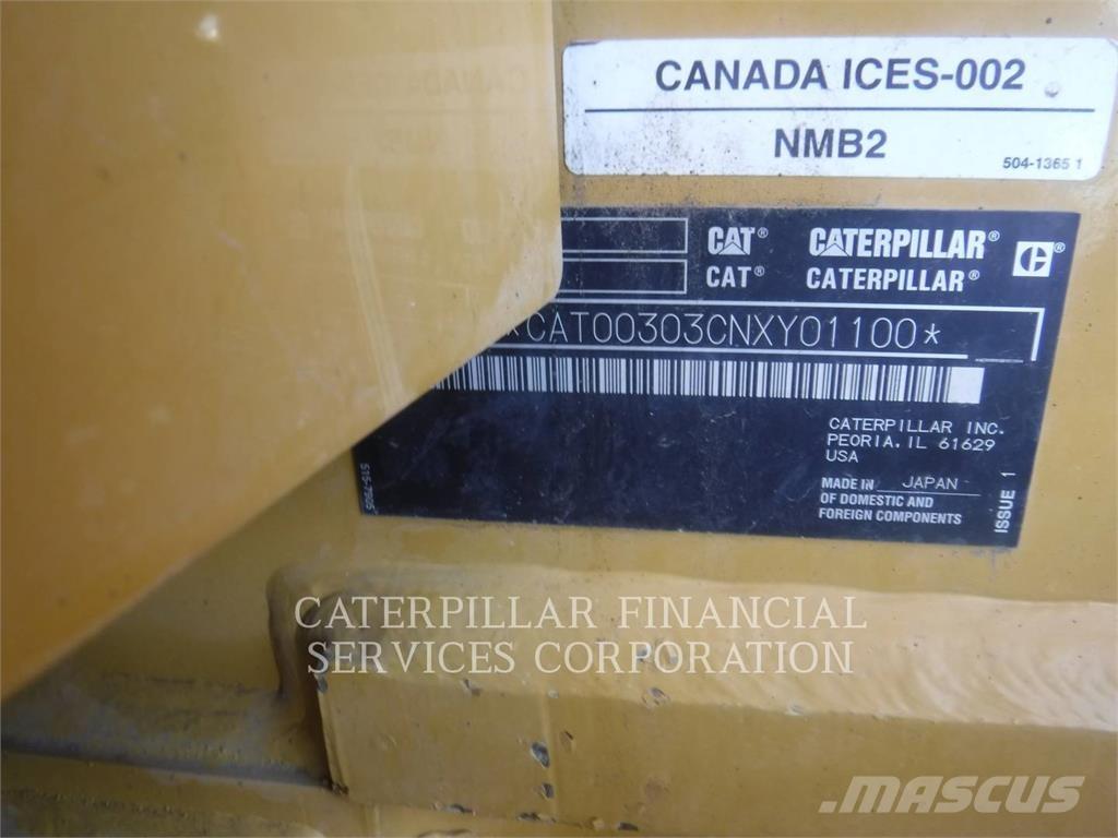 CAT 303-07CR Гусеничні екскаватори