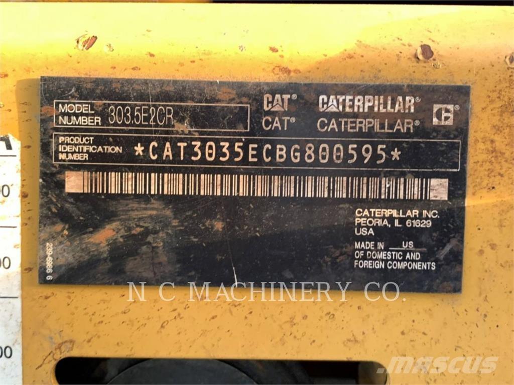 CAT 303.5E2CRN Гусеничні екскаватори