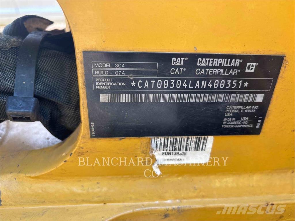 CAT 304 Гусеничні екскаватори