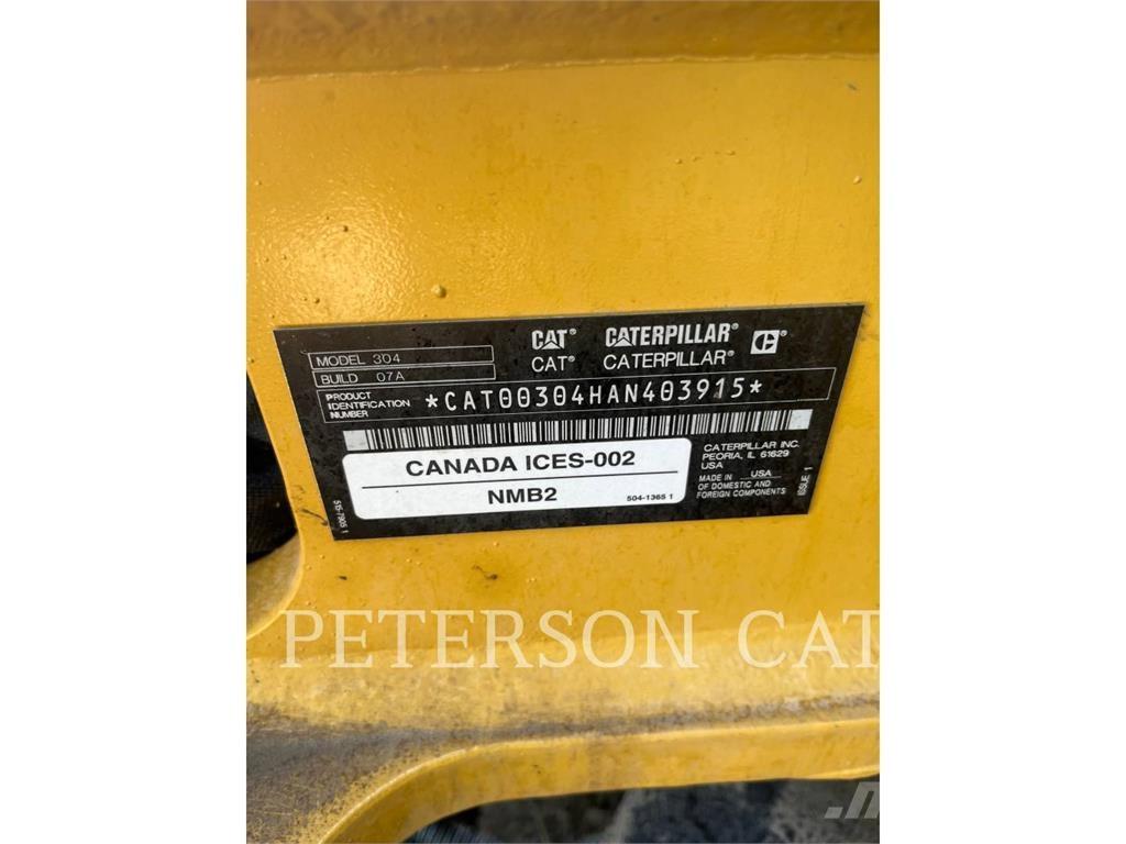 CAT 304 Гусеничні екскаватори