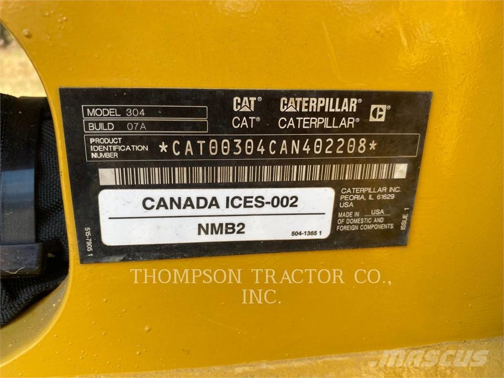 CAT 304 Гусеничні екскаватори