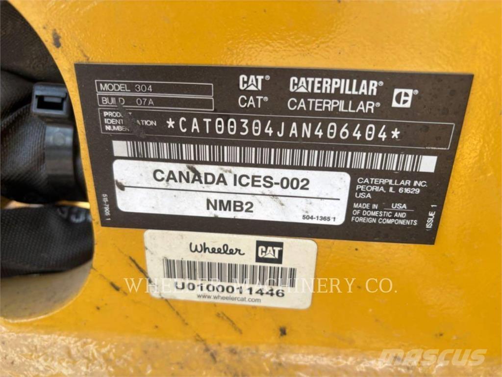 CAT 304 C3 THQ Гусеничні екскаватори