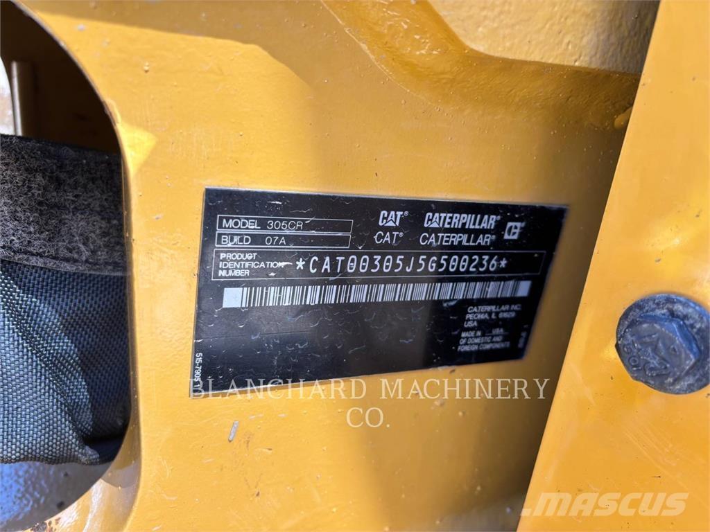 CAT 305-07CR Гусеничні екскаватори