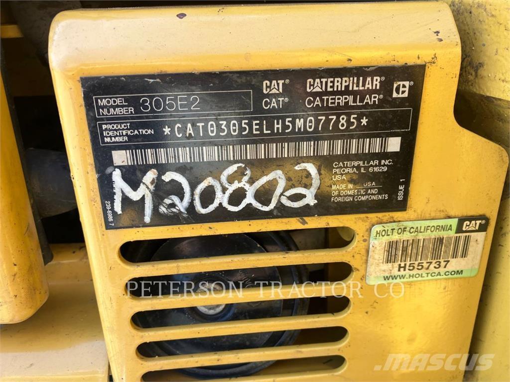 CAT 305E2 Гусеничні екскаватори