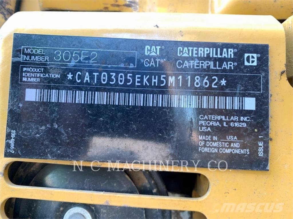 CAT 305E2 CRCB Гусеничні екскаватори