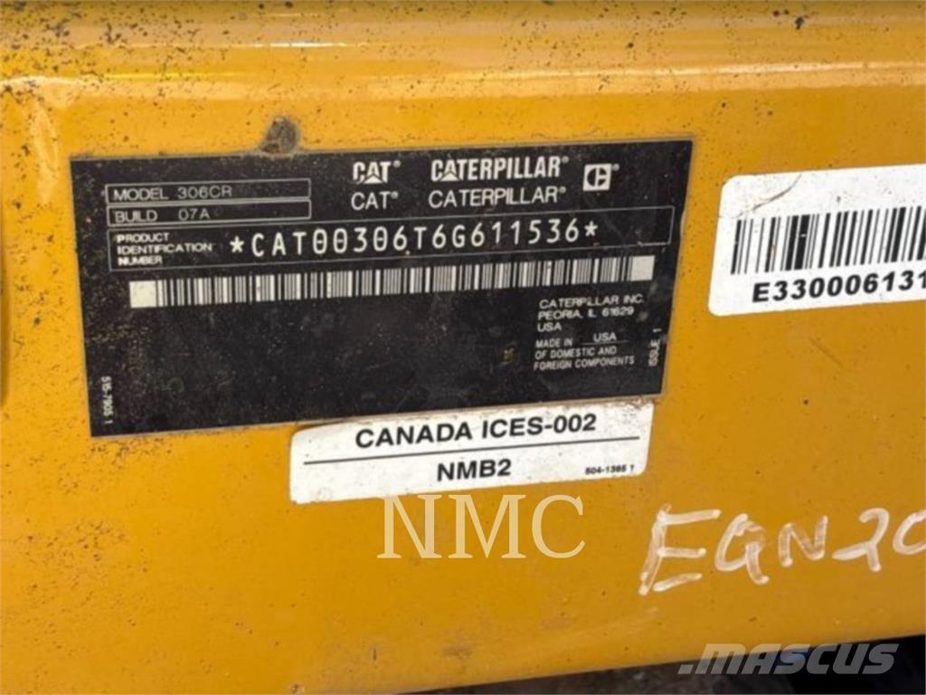 CAT 306-07CR Гусеничні екскаватори