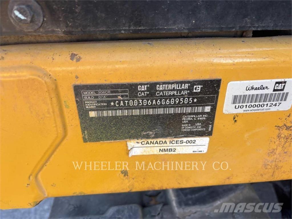 CAT 306 C3 TAQ Гусеничні екскаватори