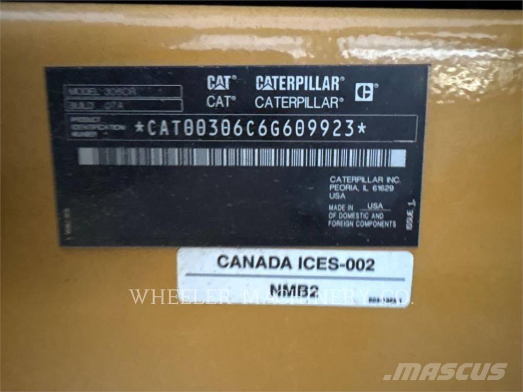 CAT 306 C3 THQ Гусеничні екскаватори