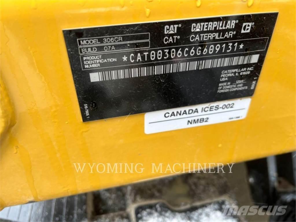 CAT 306 CR Гусеничні екскаватори