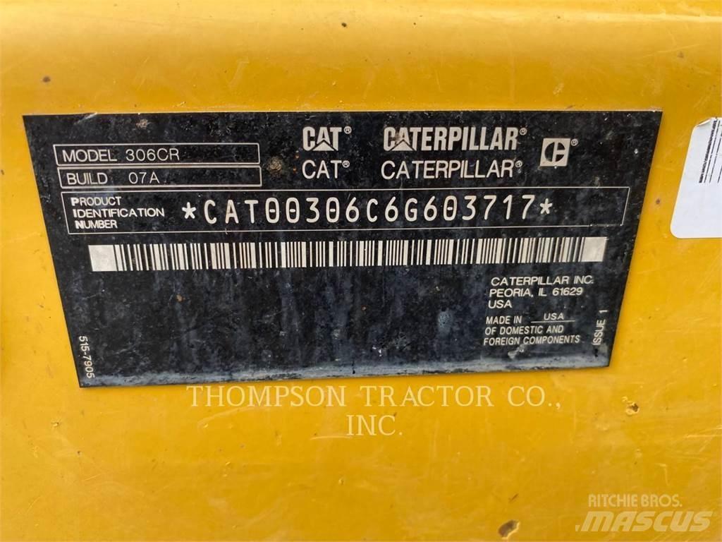 CAT 306CR Гусеничні екскаватори