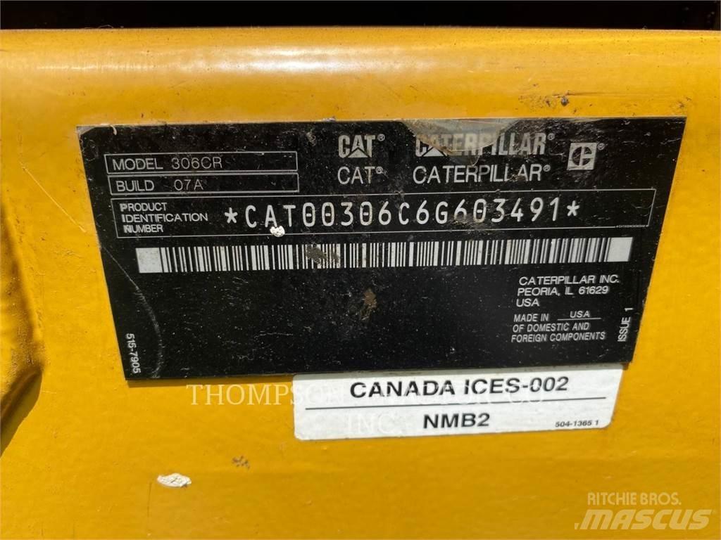 CAT 306CR Гусеничні екскаватори