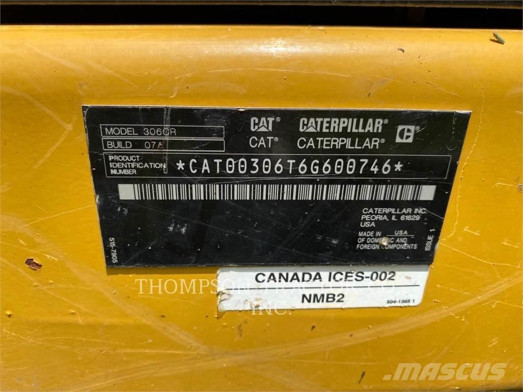 CAT 306CR Гусеничні екскаватори