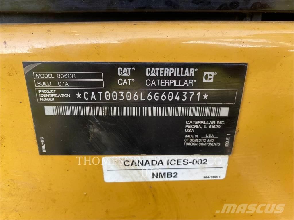 CAT 306CR Гусеничні екскаватори