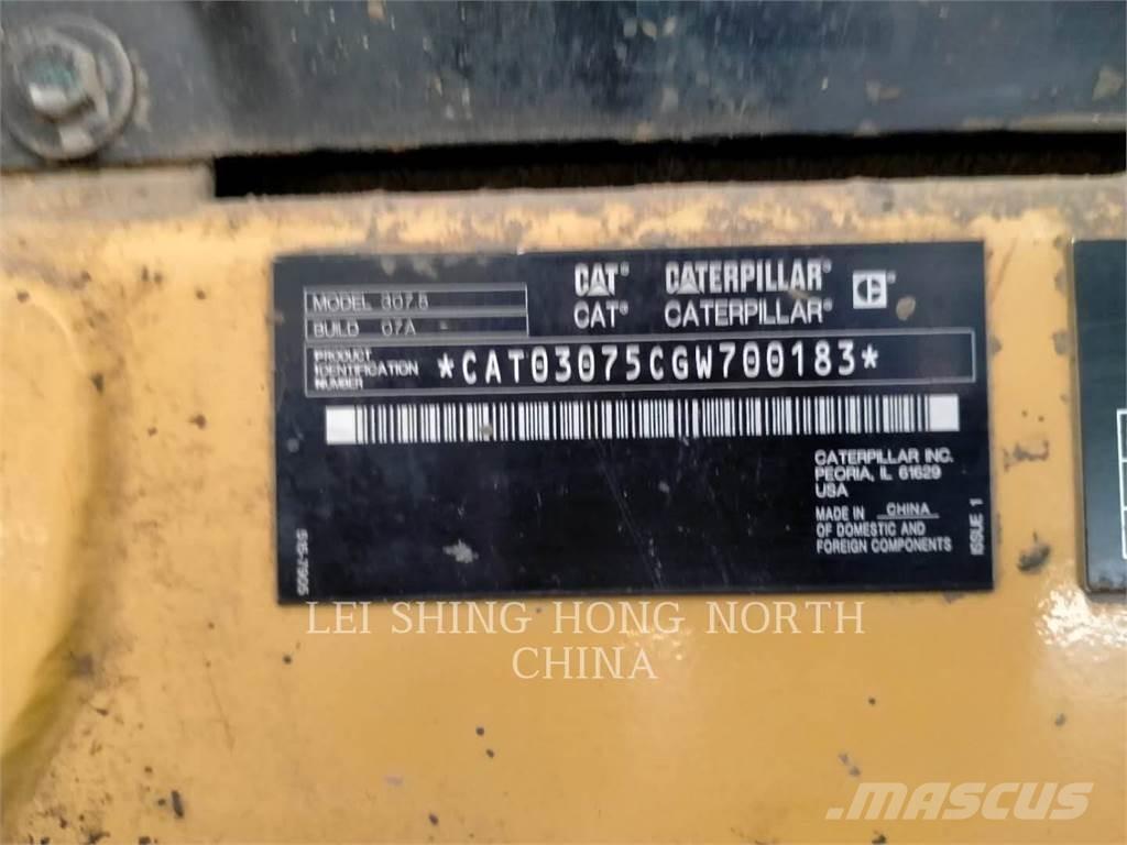 CAT 307.5 Гусеничні екскаватори