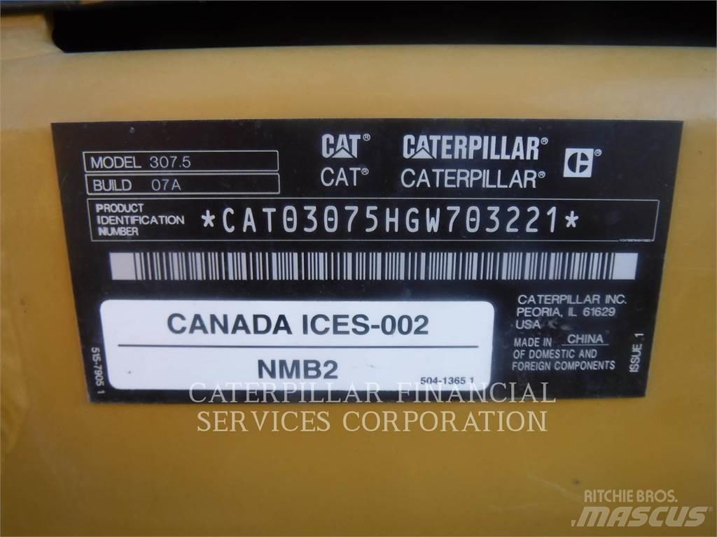 CAT 307.5-07 Гусеничні екскаватори