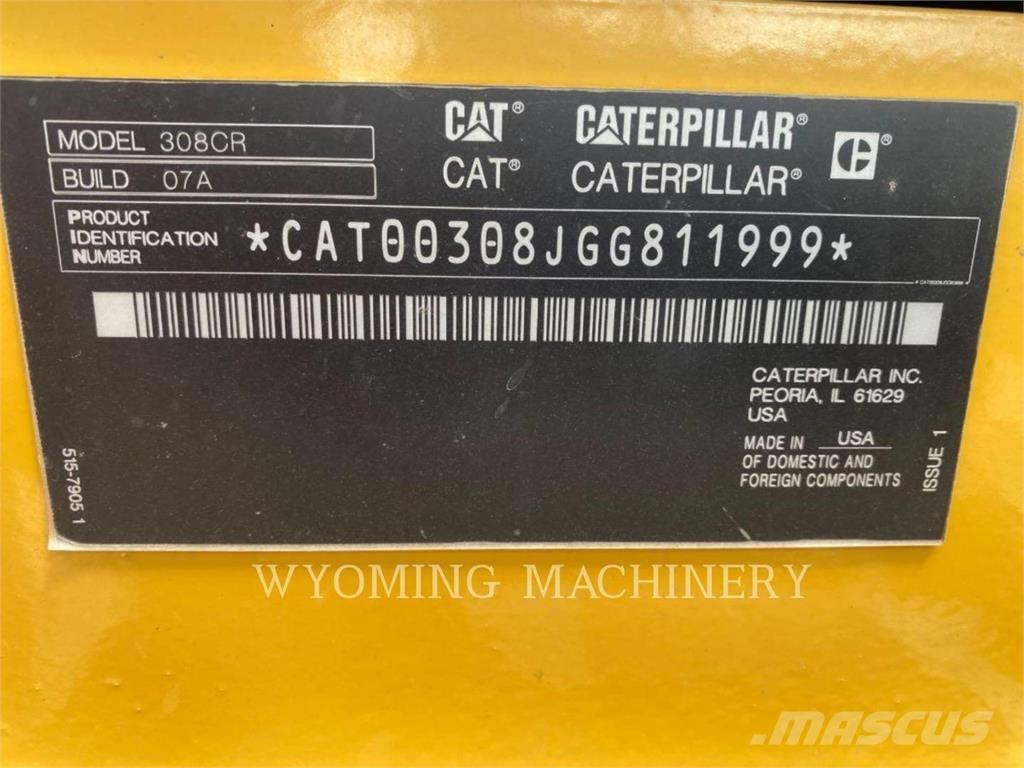 CAT 308 Гусеничні екскаватори