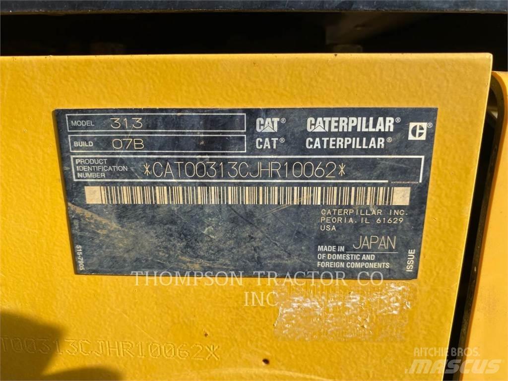 CAT 313 Гусеничні екскаватори