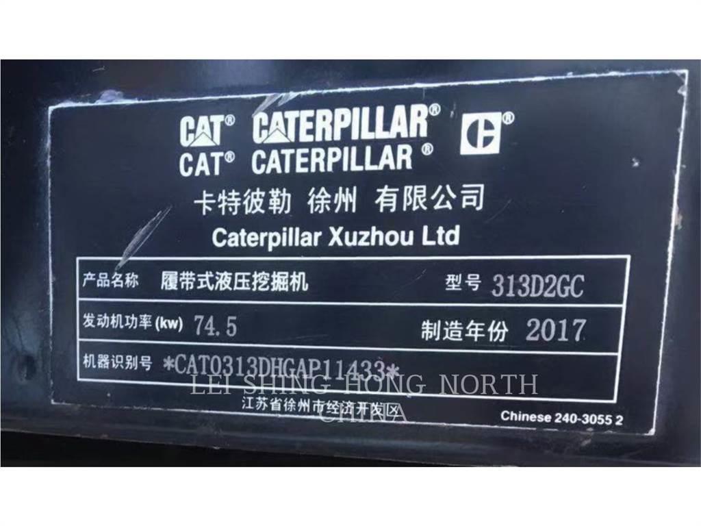 CAT 313D2GC Гусеничні екскаватори