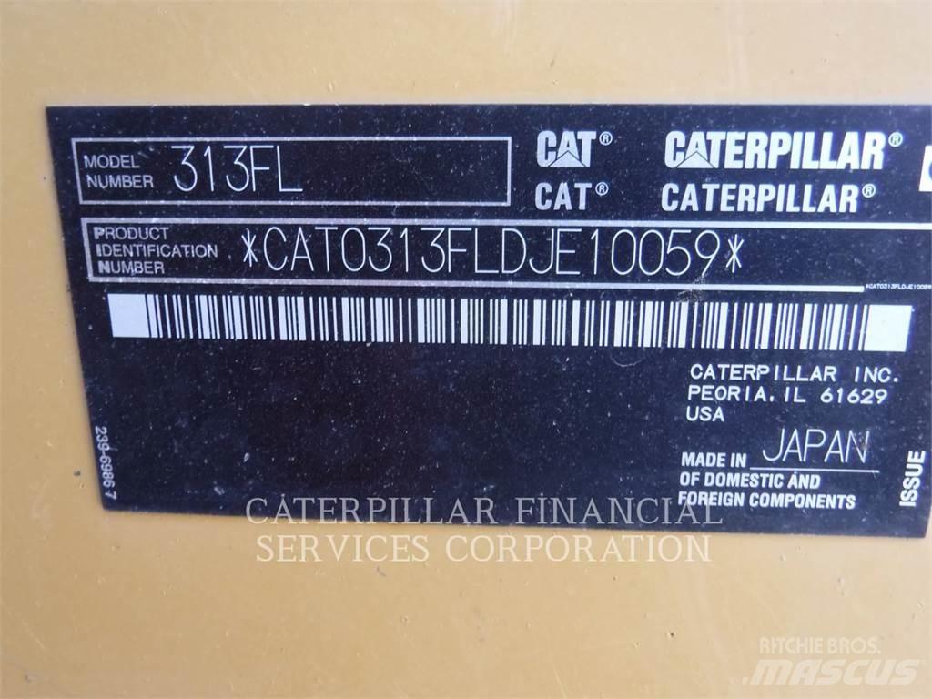 CAT 313FL Гусеничні екскаватори