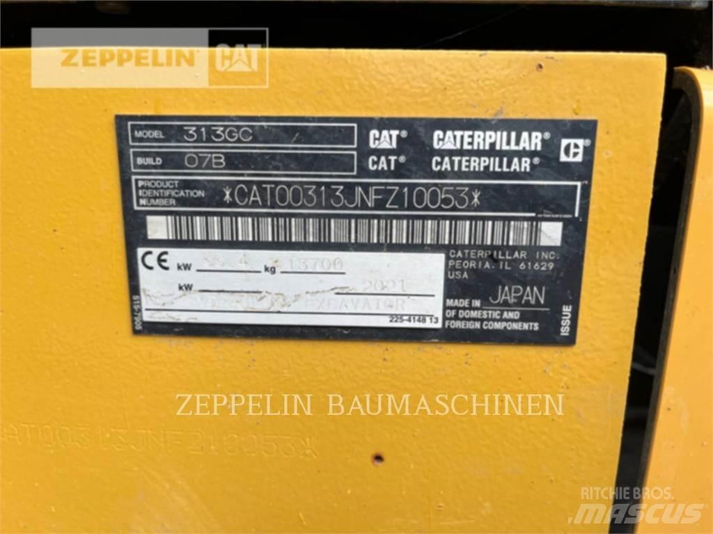CAT 313GC Гусеничні екскаватори
