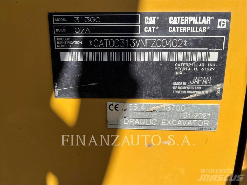 CAT 313GC Гусеничні екскаватори