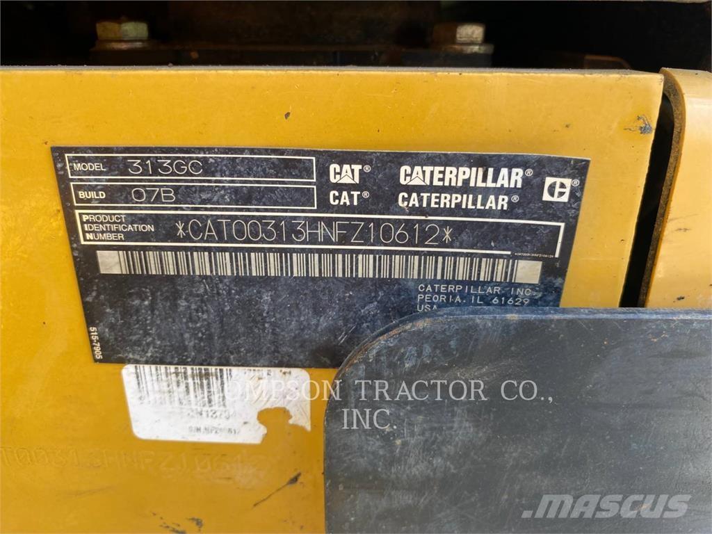 CAT 313GC Гусеничні екскаватори