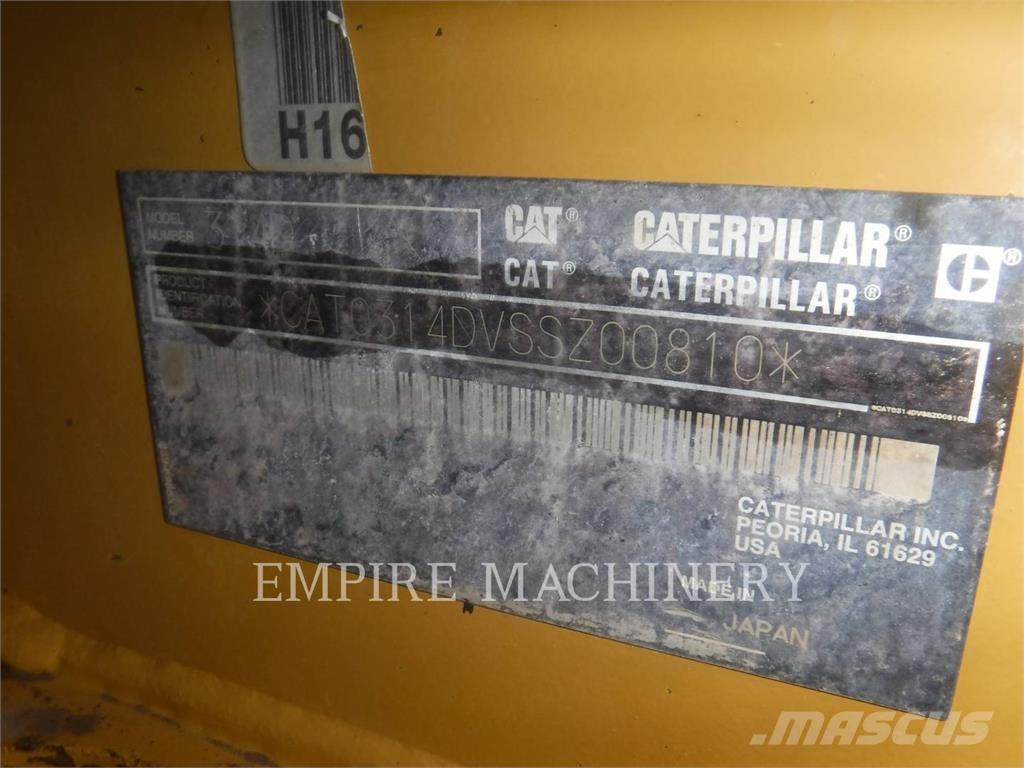 CAT 314DLCR Гусеничні екскаватори
