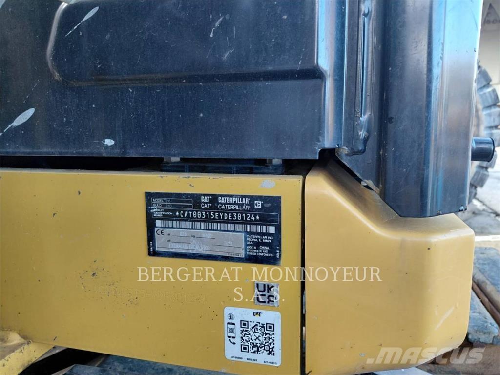 CAT 315 Гусеничні екскаватори