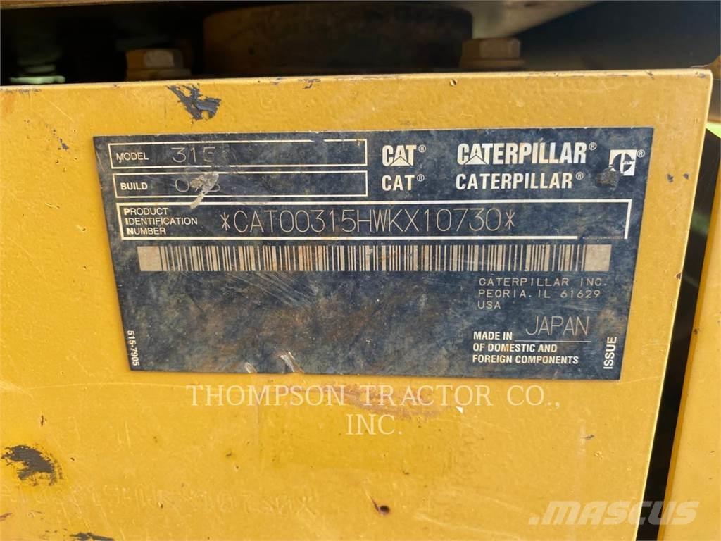 CAT 315 Гусеничні екскаватори