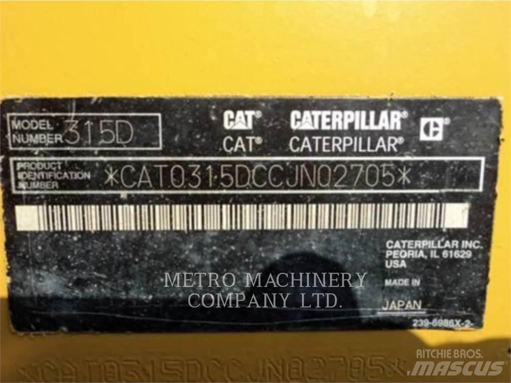 CAT 315DL Гусеничні екскаватори