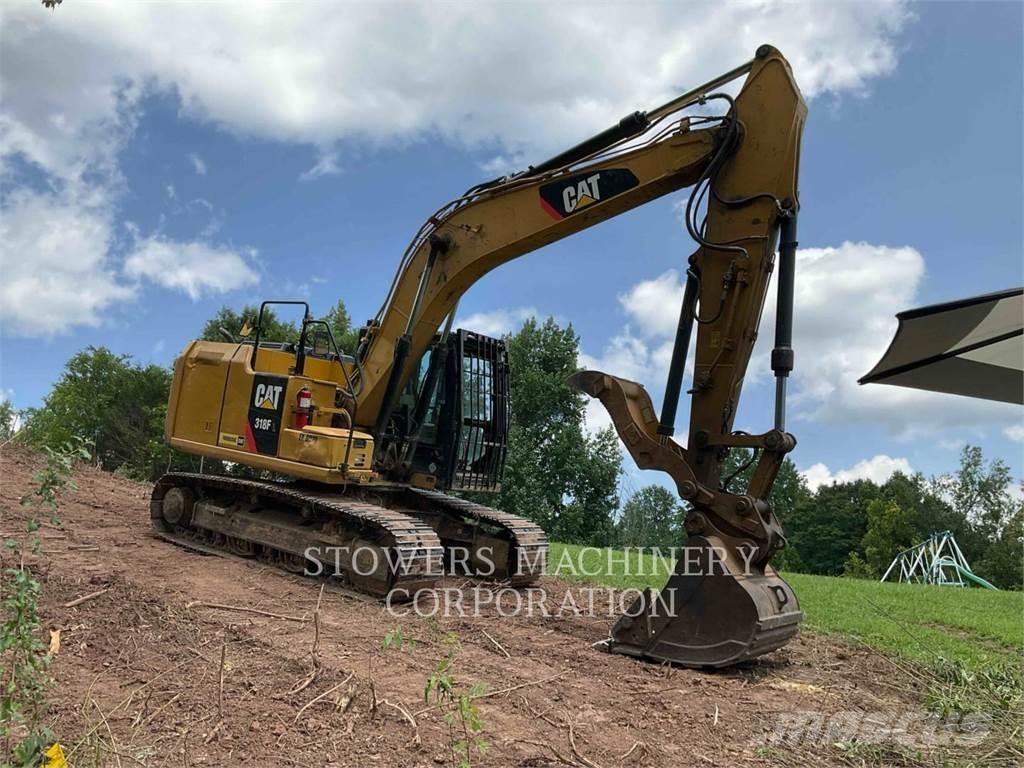 CAT 318FL Гусеничні екскаватори