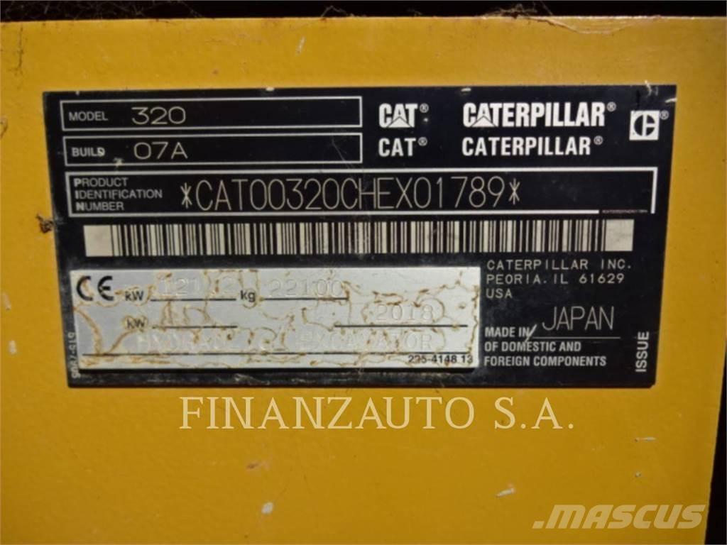 CAT 320 Гусеничні екскаватори