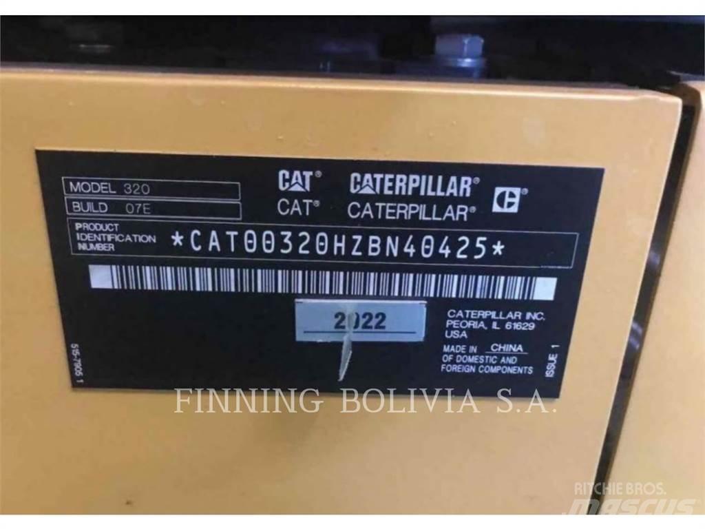 CAT 320-07 Гусеничні екскаватори