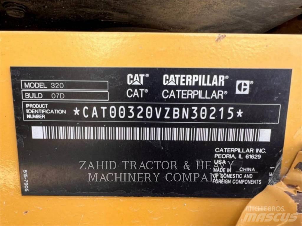 CAT 320-07 Гусеничні екскаватори