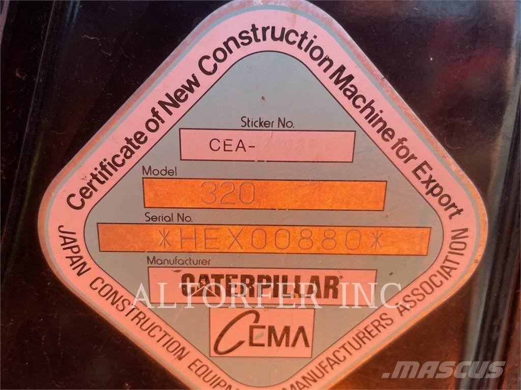CAT 320-07 Гусеничні екскаватори