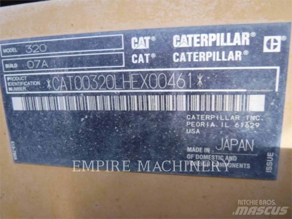 CAT 320-07 P Гусеничні екскаватори