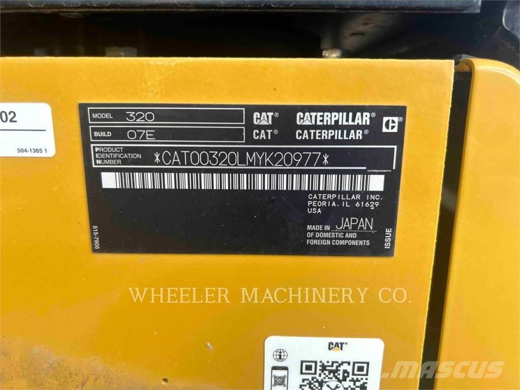 CAT 320 CF Гусеничні екскаватори