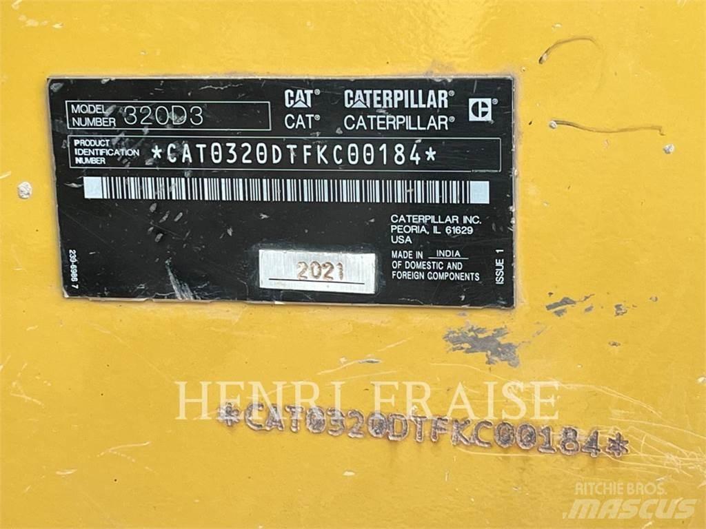 CAT 320D3 Гусеничні екскаватори