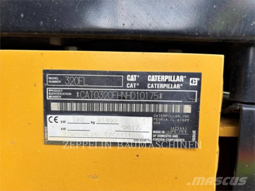 CAT 320FL Гусеничні екскаватори