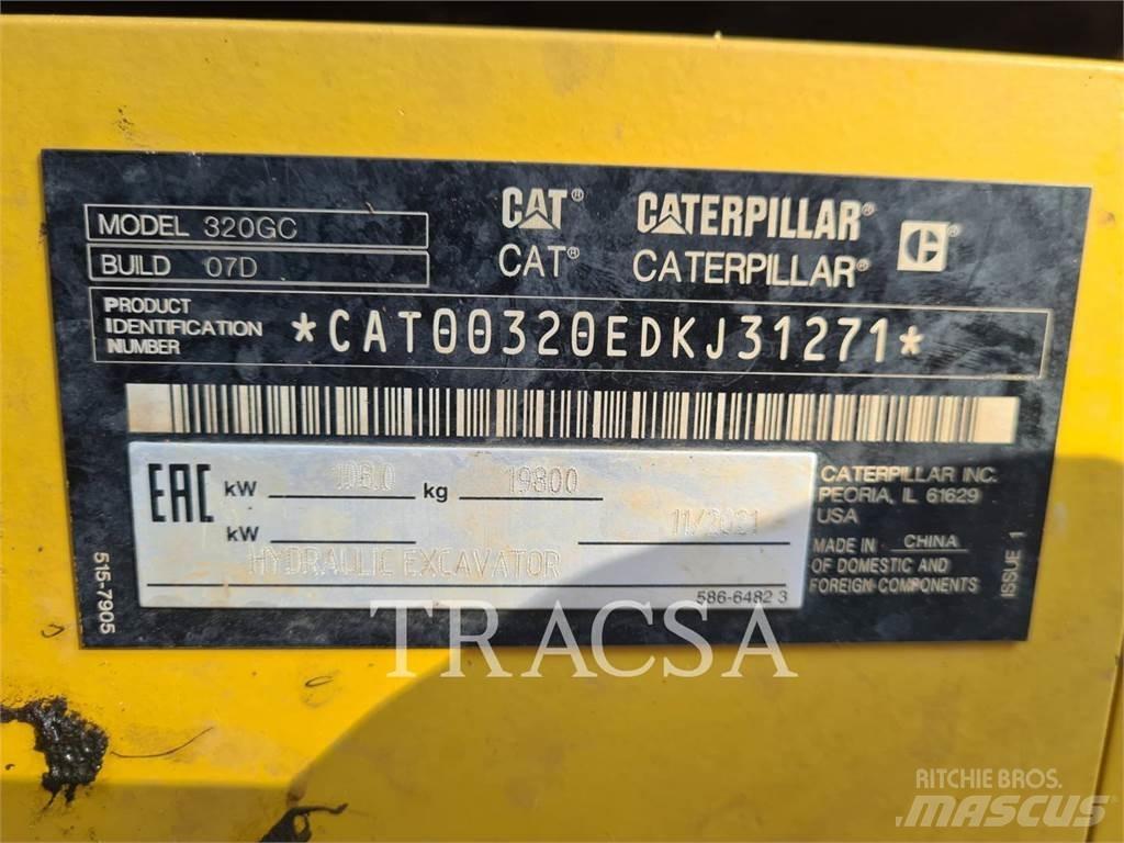 CAT 320GC Гусеничні екскаватори