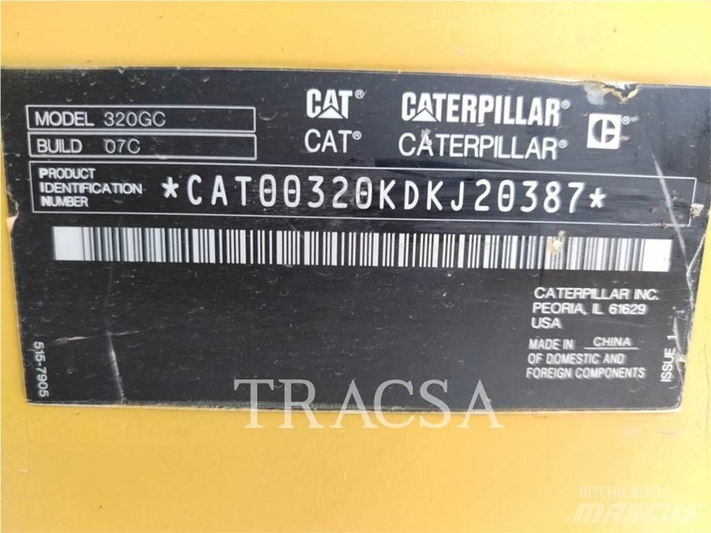 CAT 320GC Гусеничні екскаватори