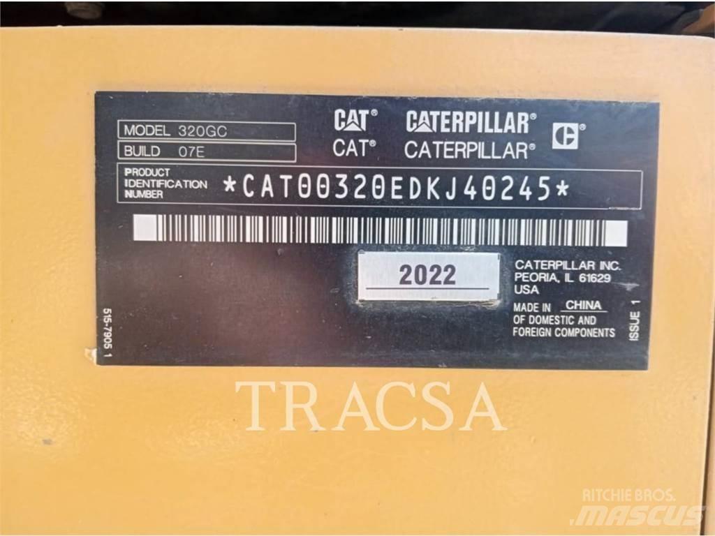 CAT 320GC Гусеничні екскаватори