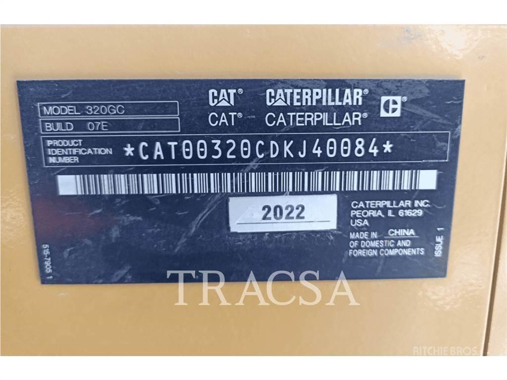 CAT 320GC Гусеничні екскаватори