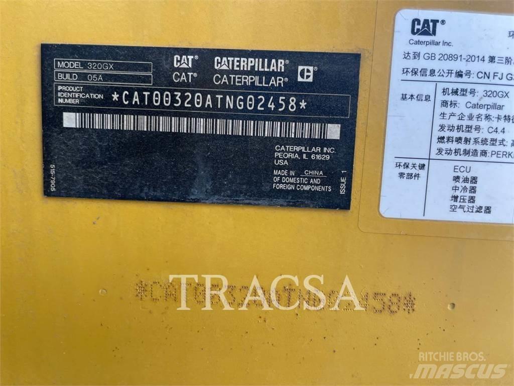 CAT 320GX Гусеничні екскаватори