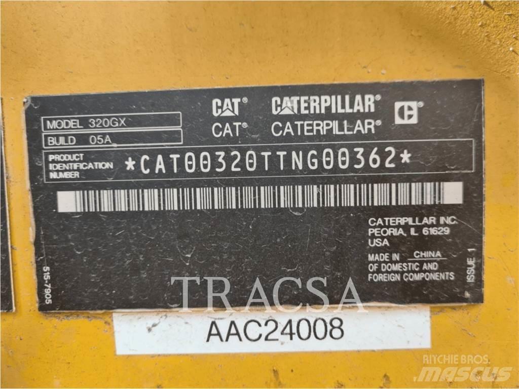 CAT 320GX Гусеничні екскаватори