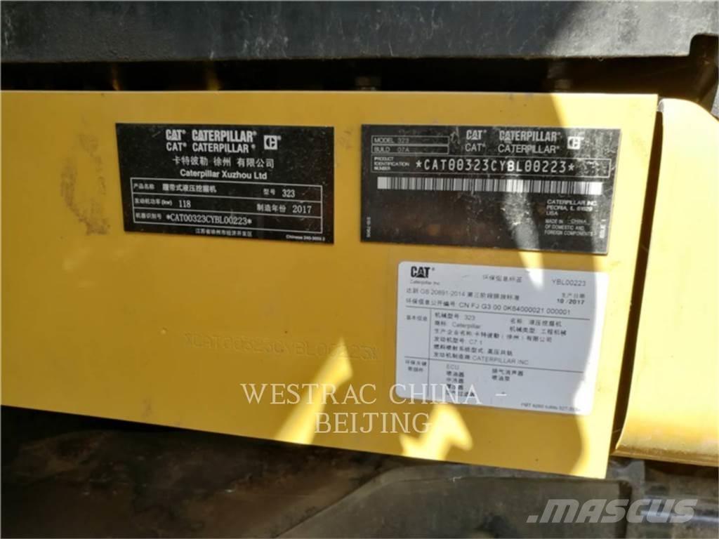 CAT 323-07 Гусеничні екскаватори