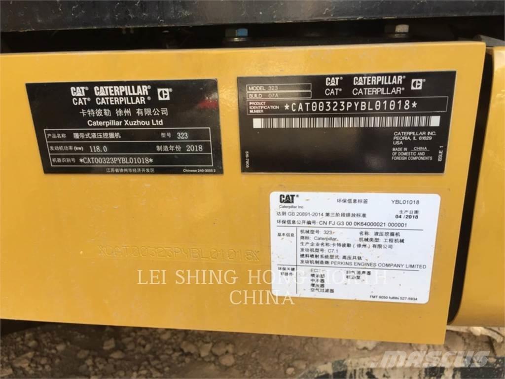 CAT 323-07 Гусеничні екскаватори