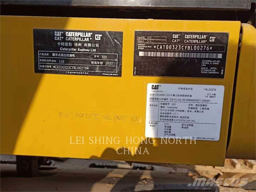 CAT 323-07 Гусеничні екскаватори