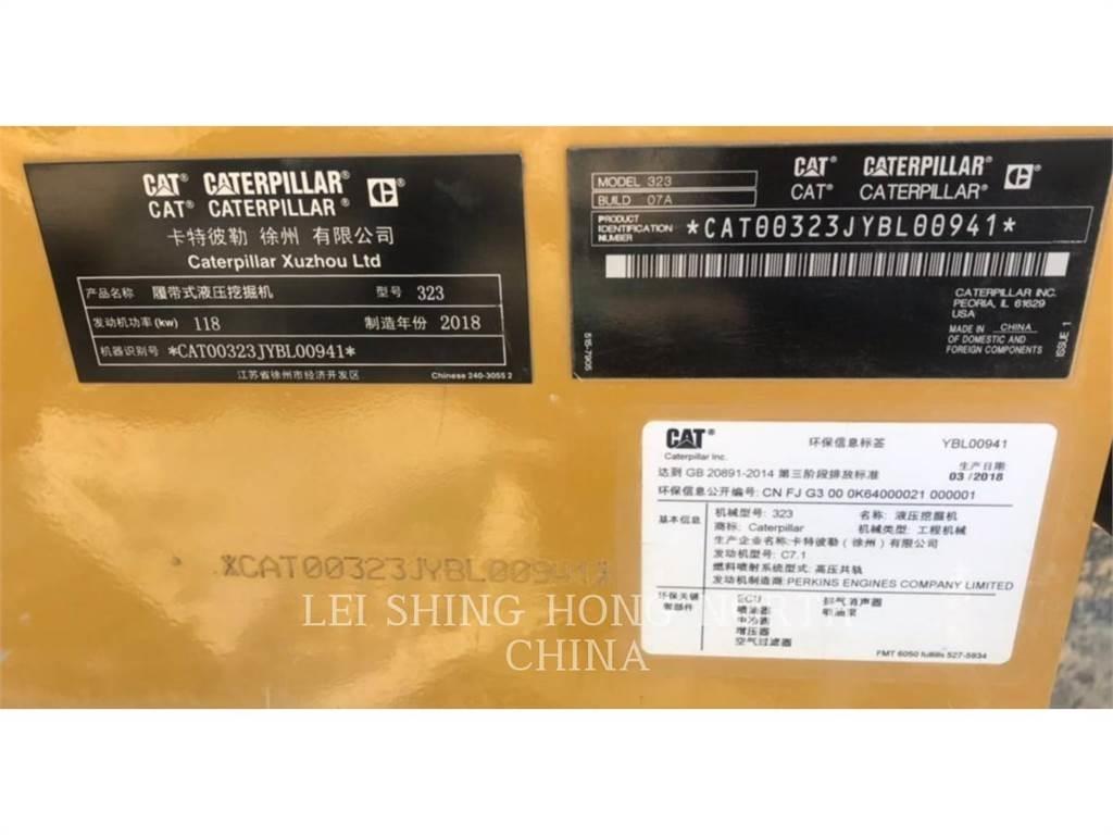 CAT 323-07 Гусеничні екскаватори